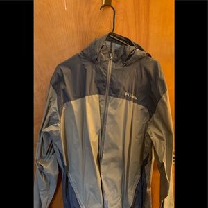 Columbia lightweight rain coat